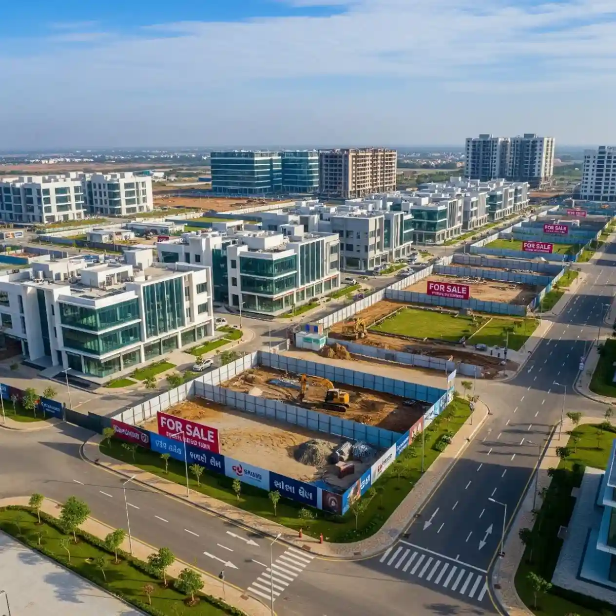 Commercial Plots in Dholera